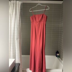 Amsale Bridesmaid Dress in Cayenne Size 6